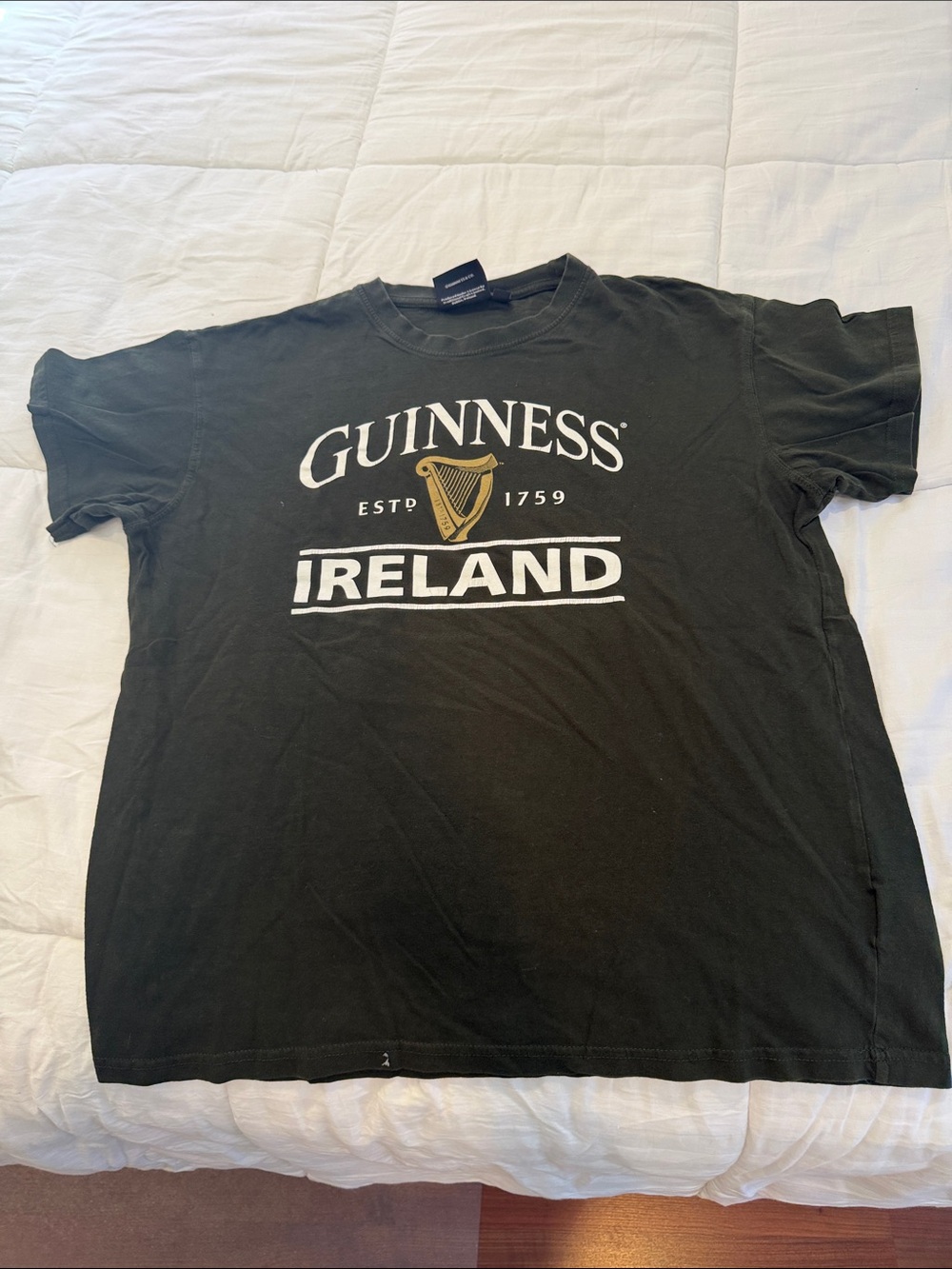 Guinness dark green Guinness Graphic Tee medium
